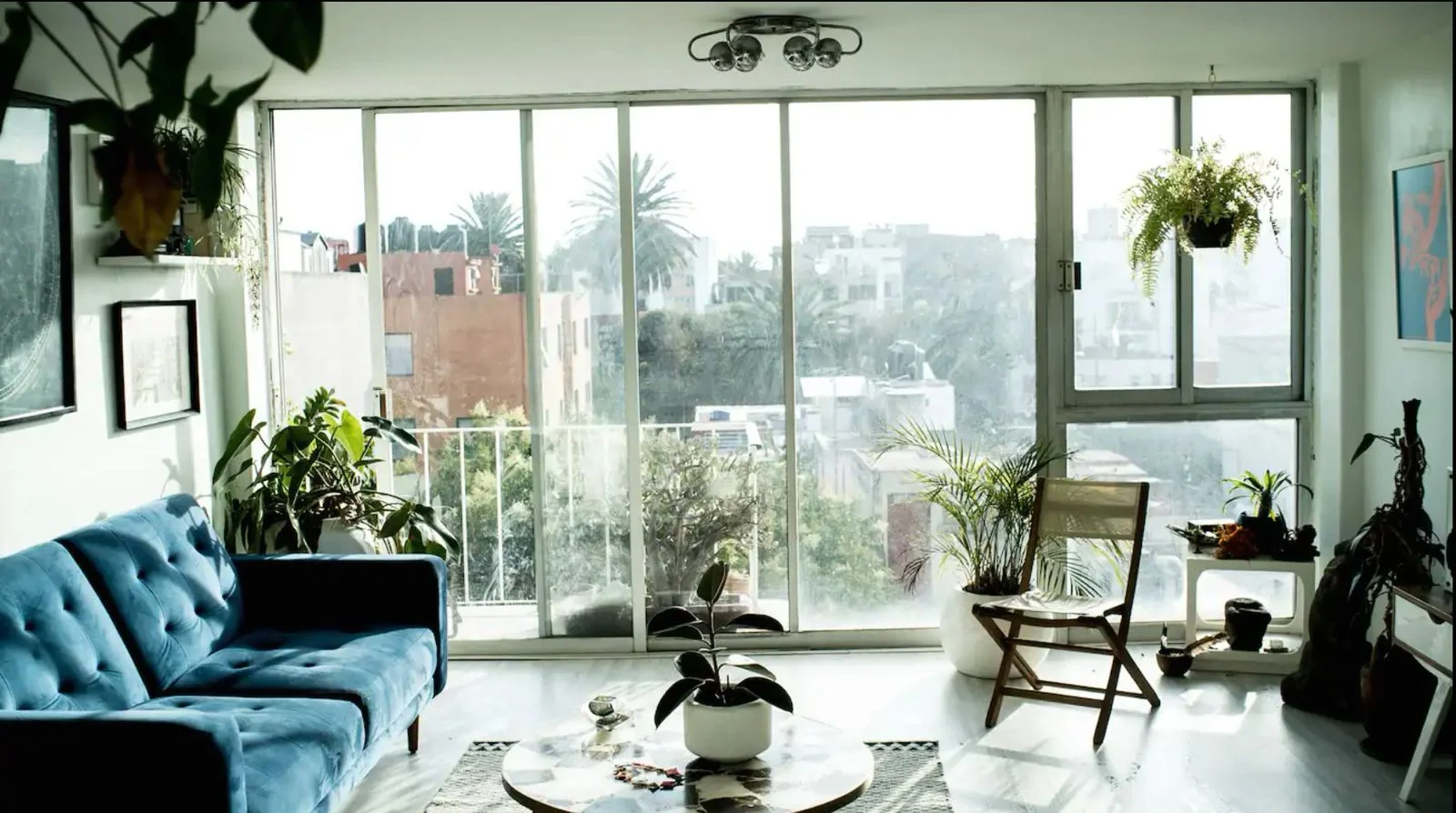 Furnished Flat with Balcony in Mexico City