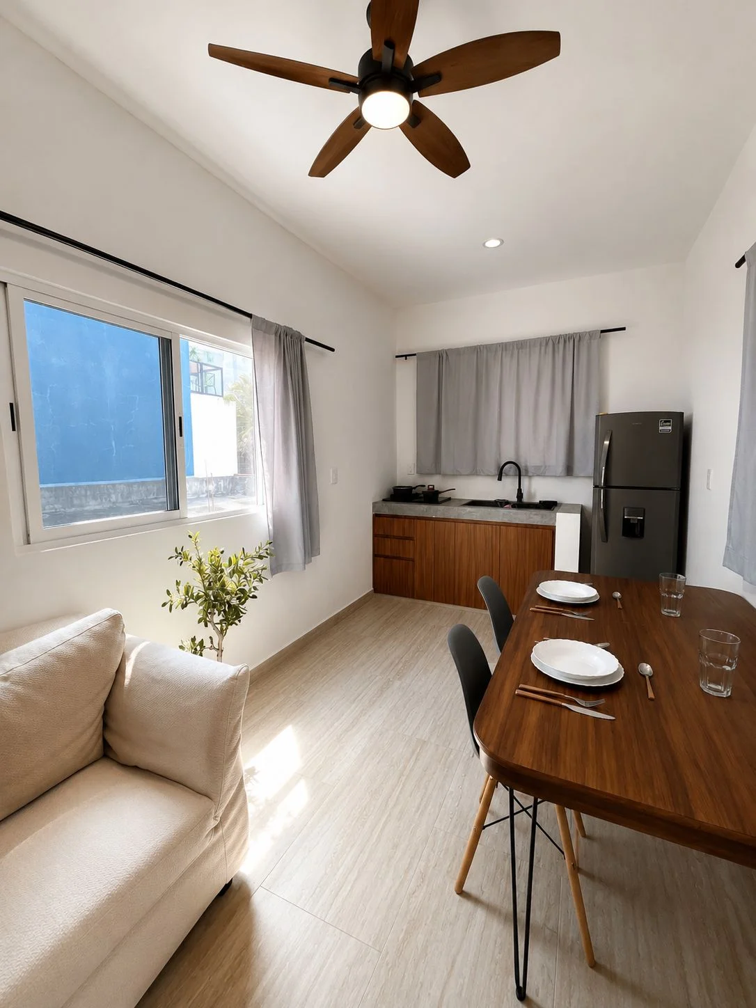 Furnished 1 Bedroom Apartment in Playa del Carmen
