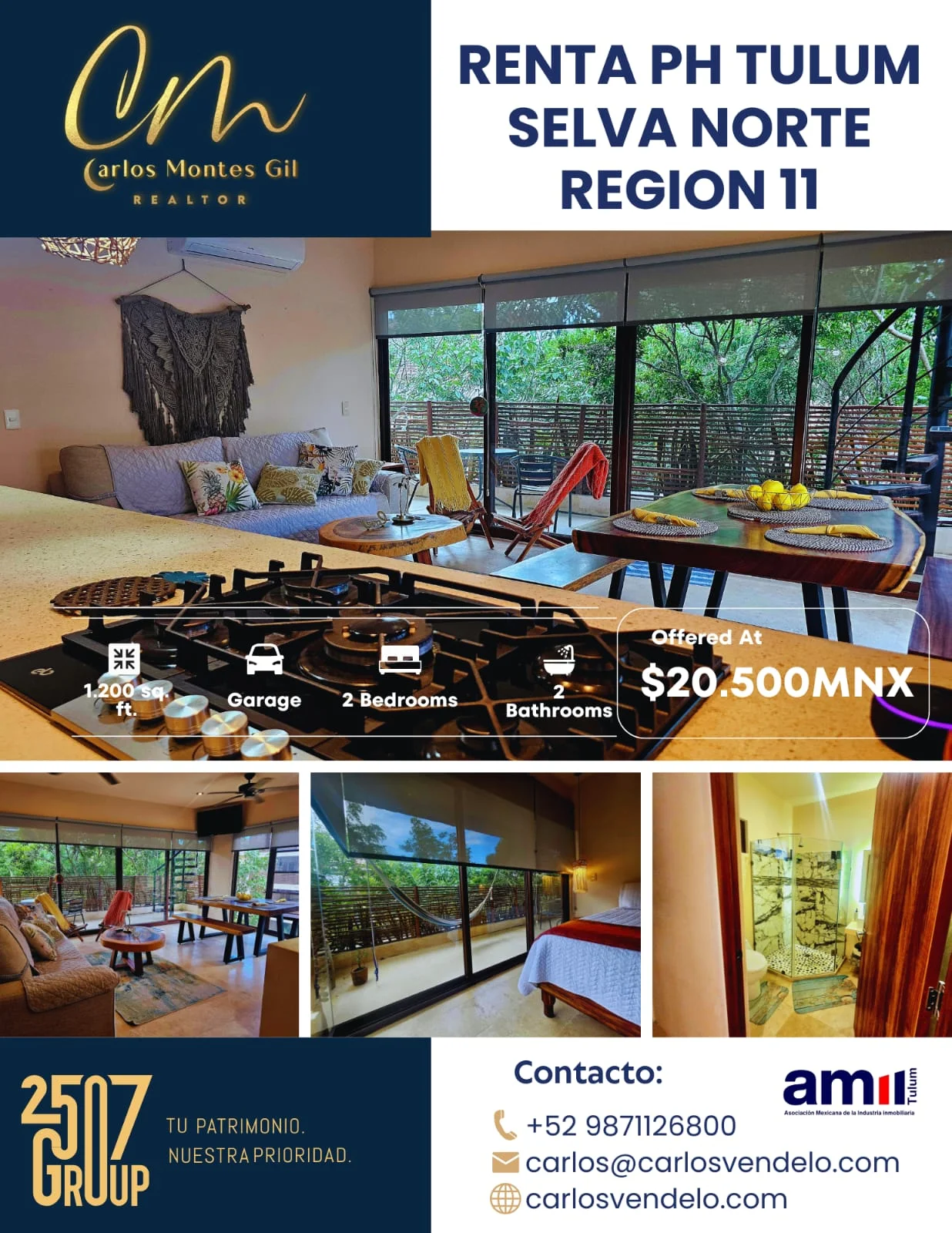 Apartment for Rent - Tulum Region 11