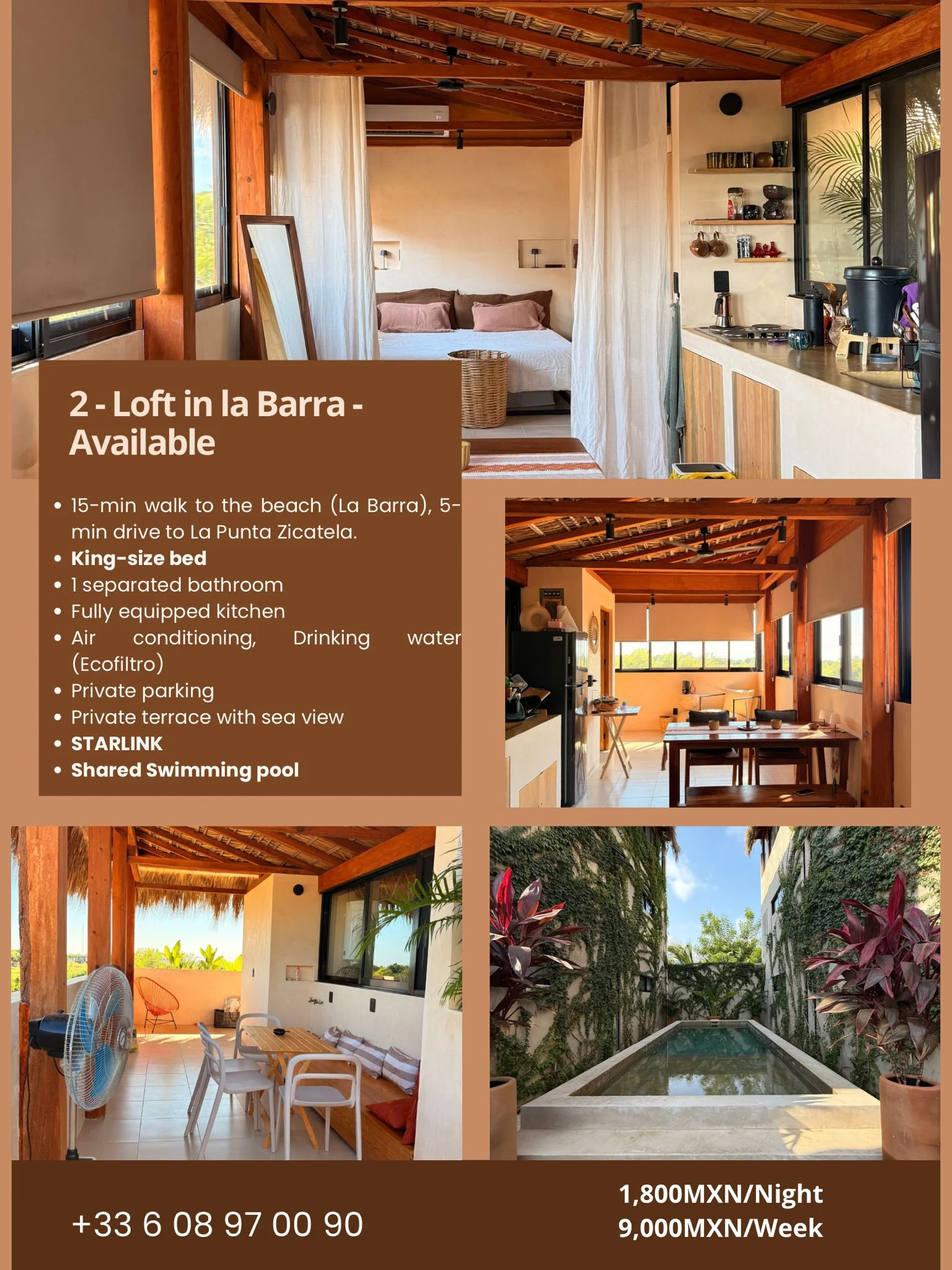 Loft in La Barra Short-Term Rental