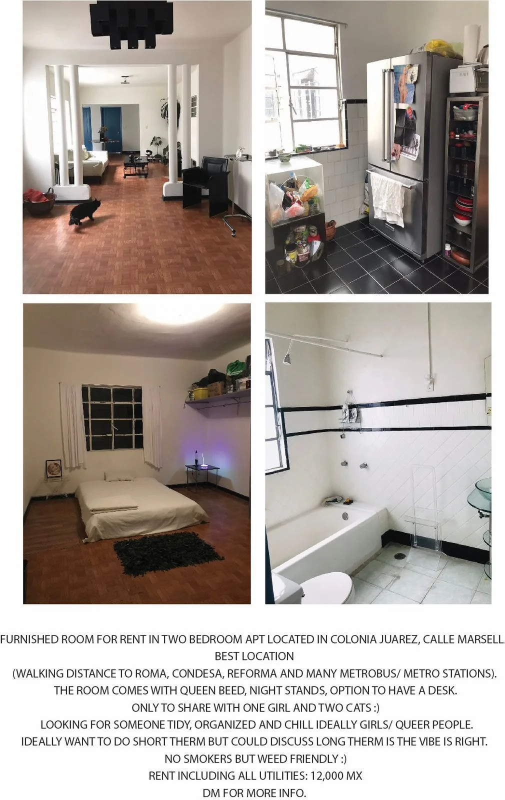 Shared Room in Juarez