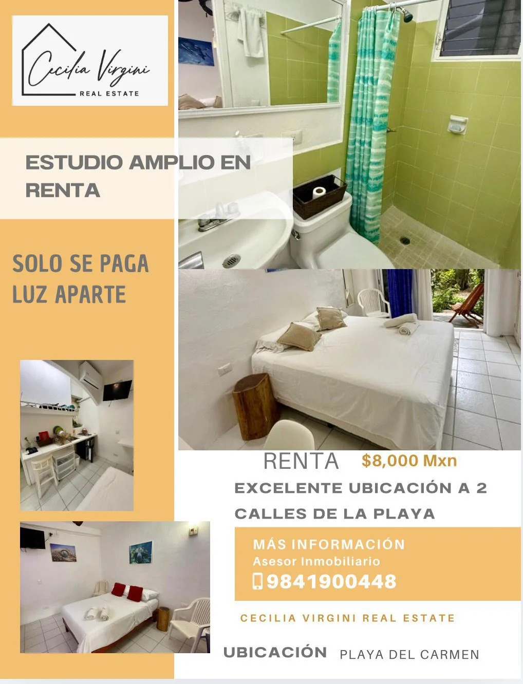 Studio Apartment in Centro, Playa del Carmen