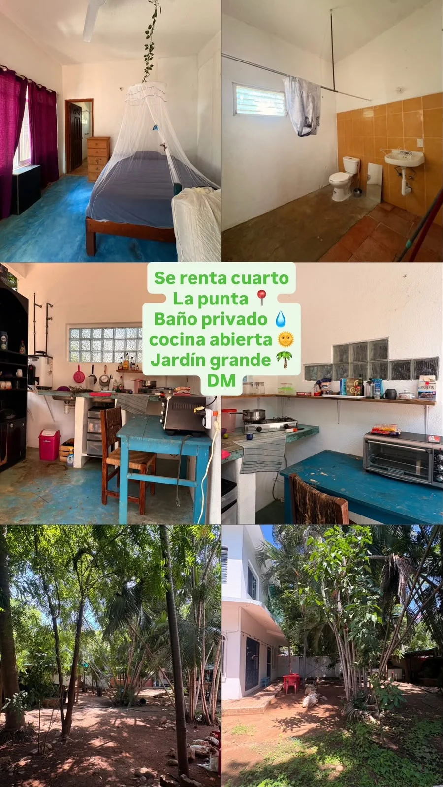 Private Room in La Punta, Puerto Escondido