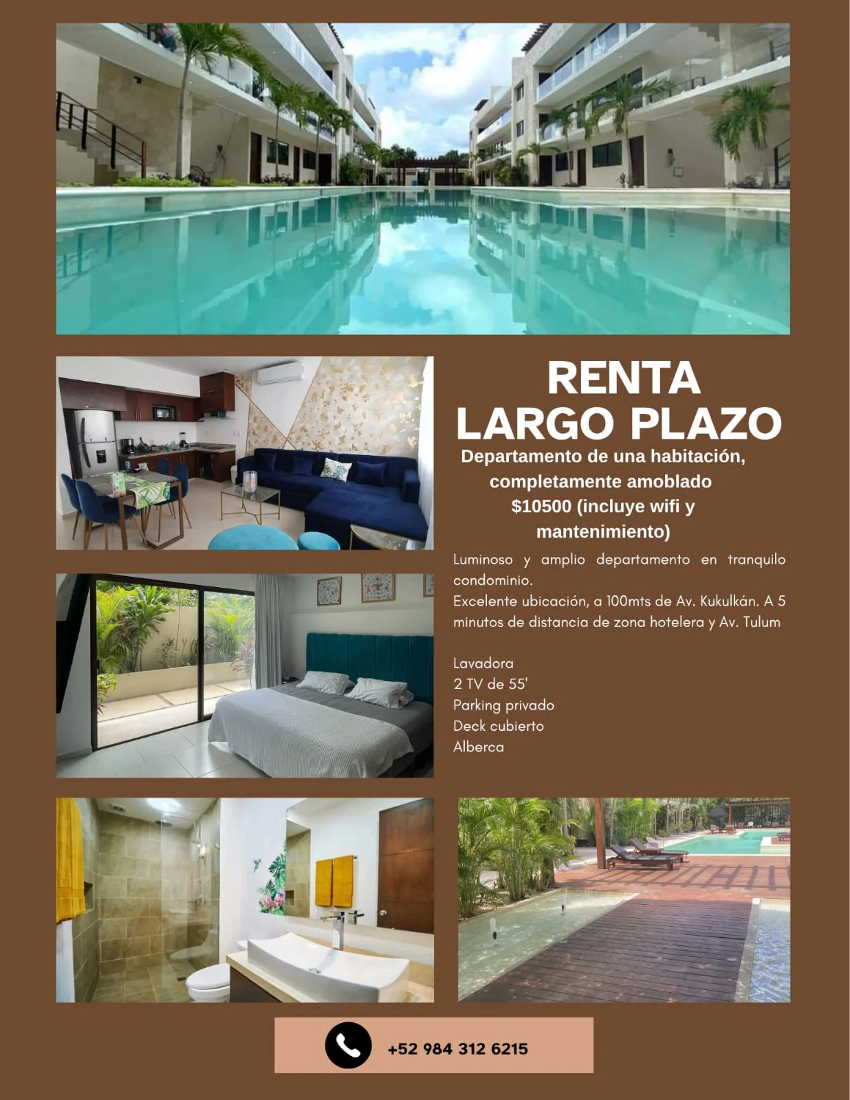 Ground Floor Apartment in Tulum