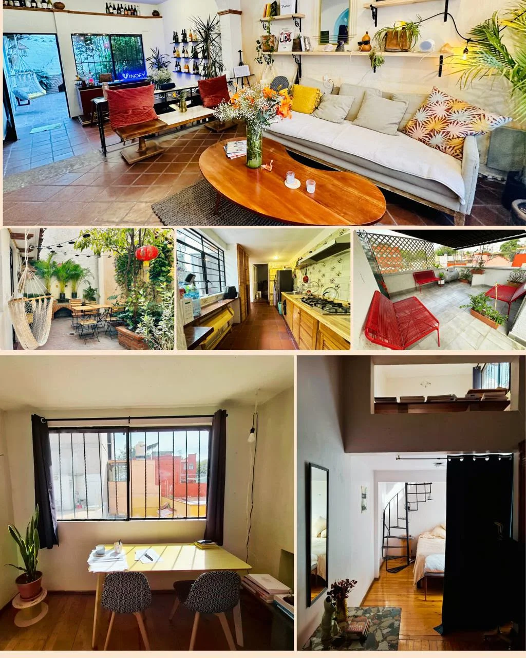 Duplex Room in Roma Norte, Mexico City