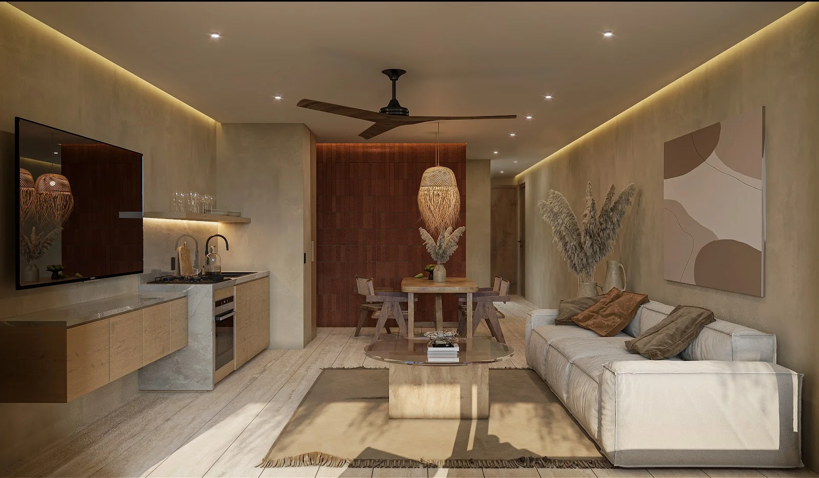 2 Bedroom Apartment with Private Pool in Tulum