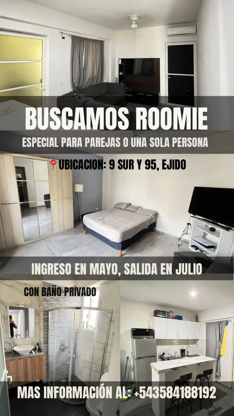 Private Room in Ejidal, Playa del Carmen
