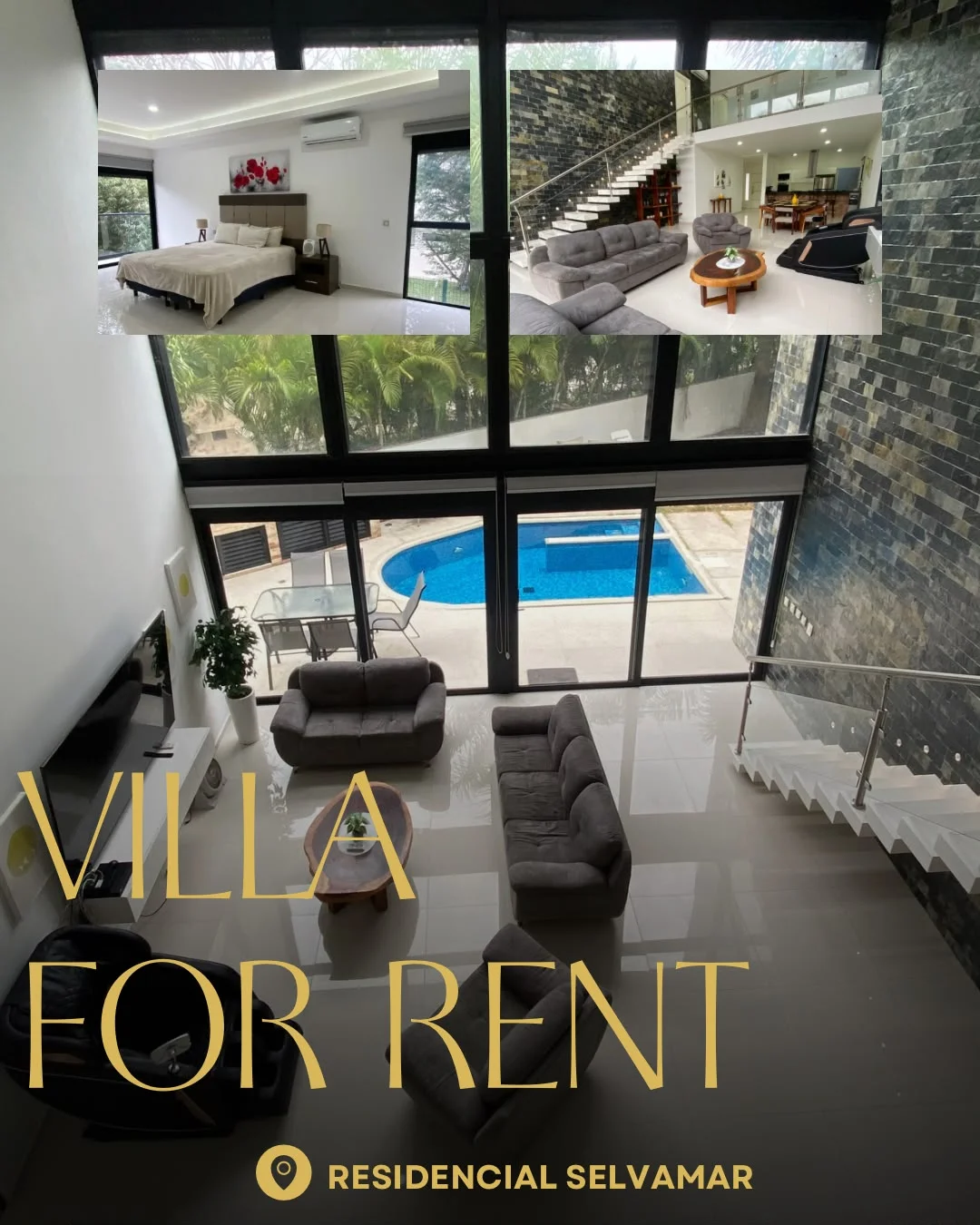 Villa for Rent with Private Pool | Residencial Selvamar