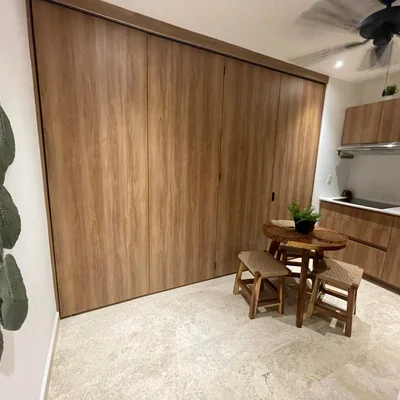 Tulum-Style Furnished Studio in Aldea Zamá | Rooftop pool & Spacious Handicapped Accessible Bathroom - Image 4