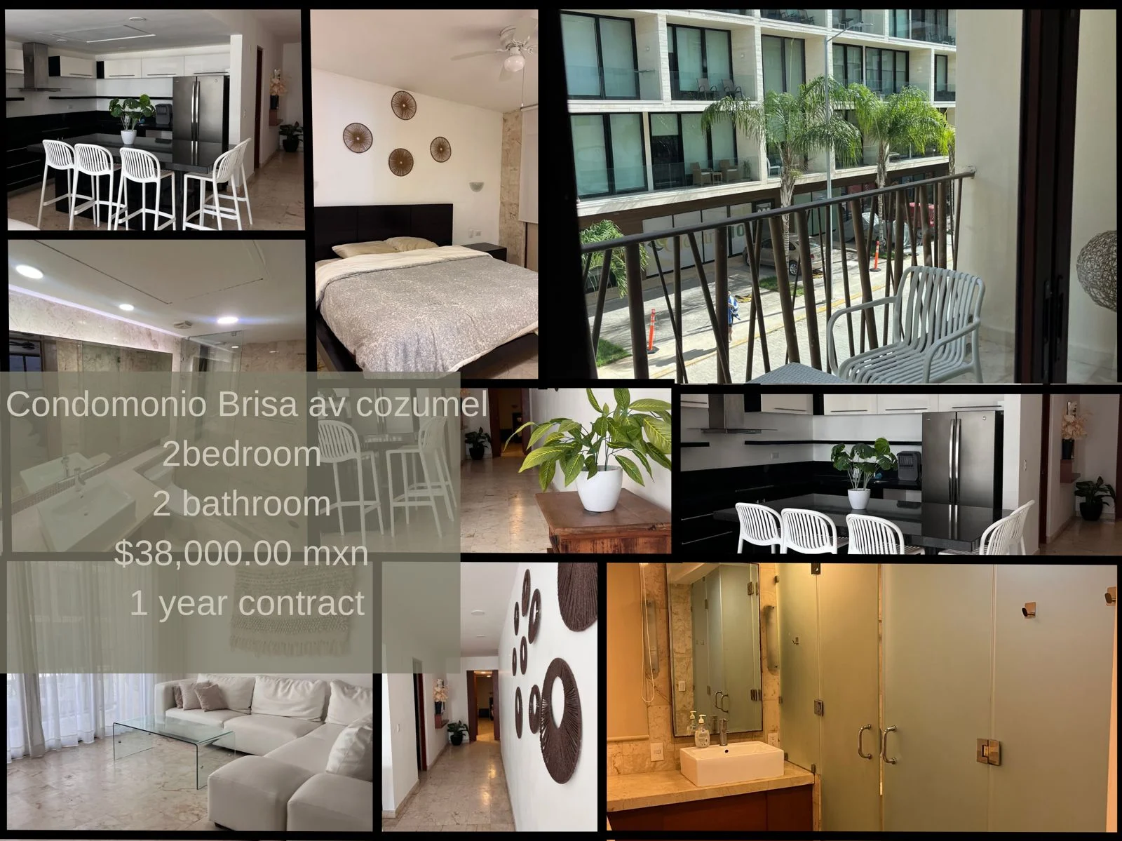 2 Bedroom Apartment in Condominio Brisa