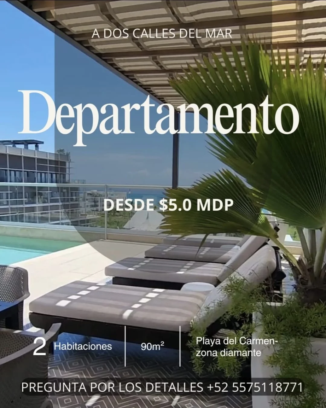 Modern Apartment in Playa del Carmen