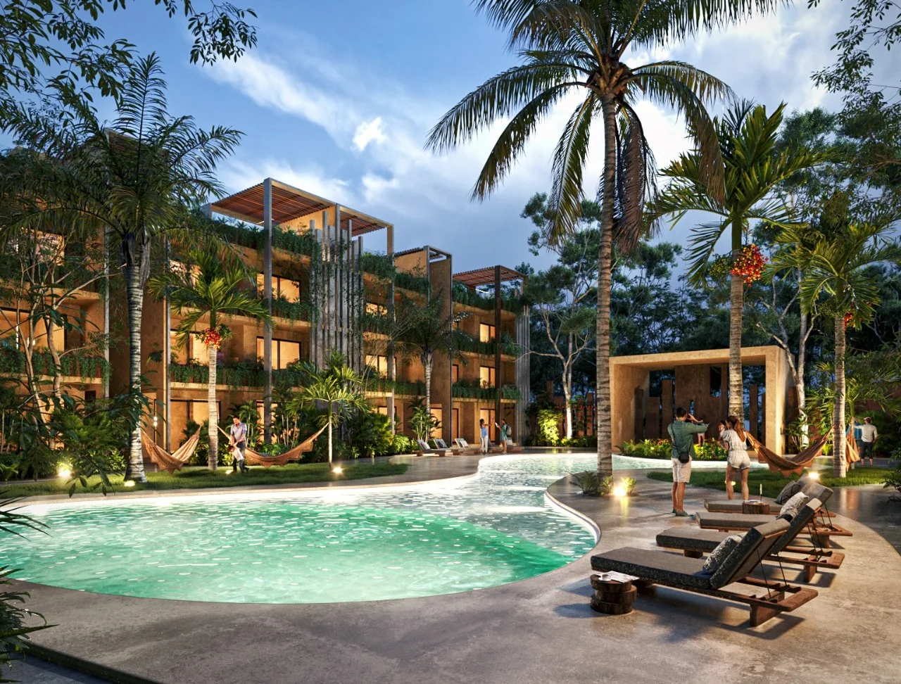 1 Bedroom Apartment with Plunge Pool in Region 15, Tulum