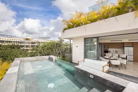 Mistiq Kukulkana Penthouse with Private Pool - Tulum
