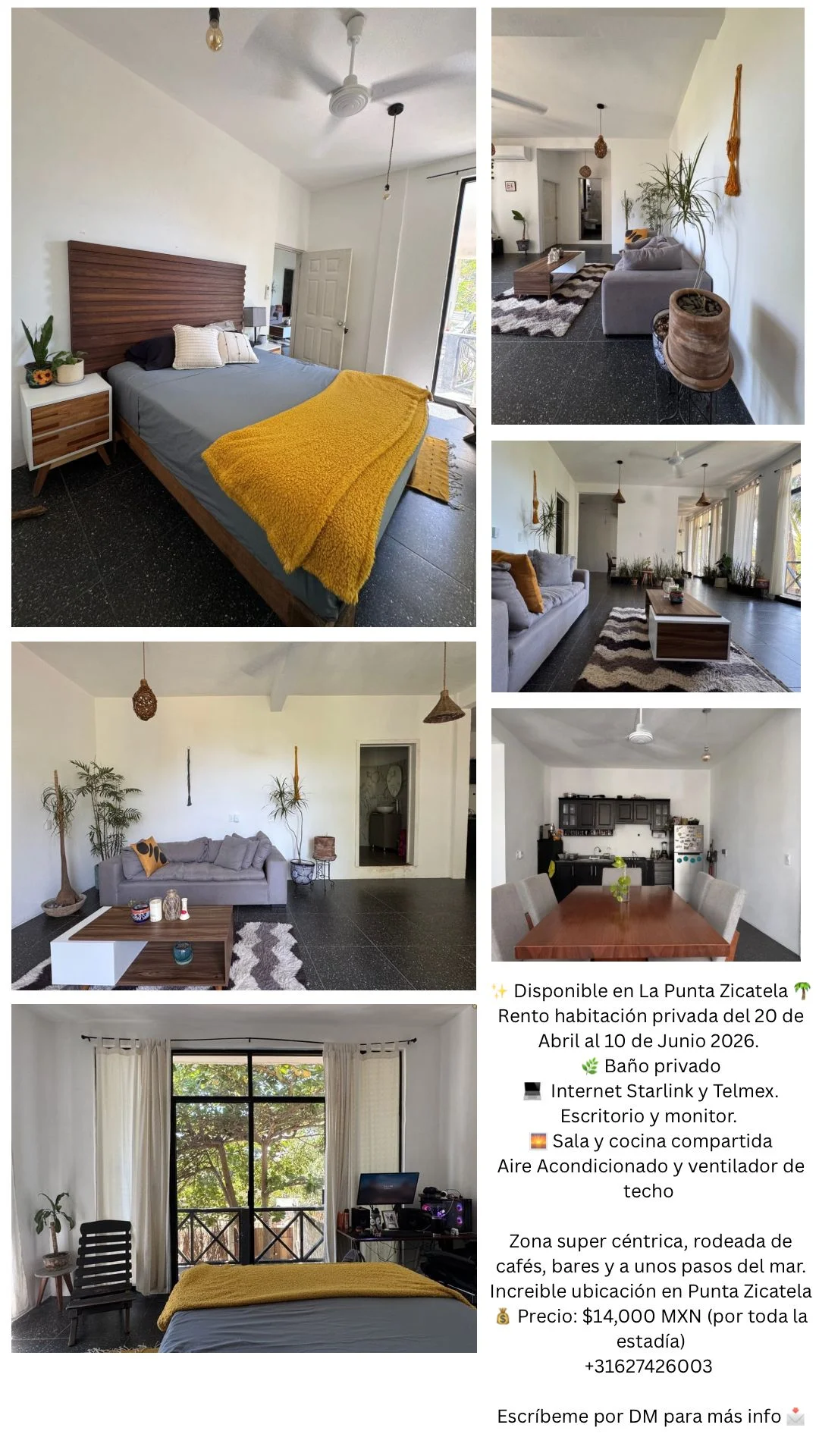 Private Room in Zicatela Near Beach - Puerto Escondido