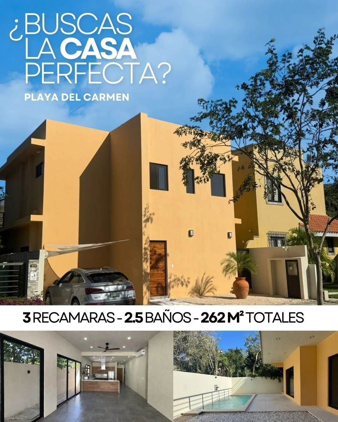 3 Bedroom House in Playa del Carmen