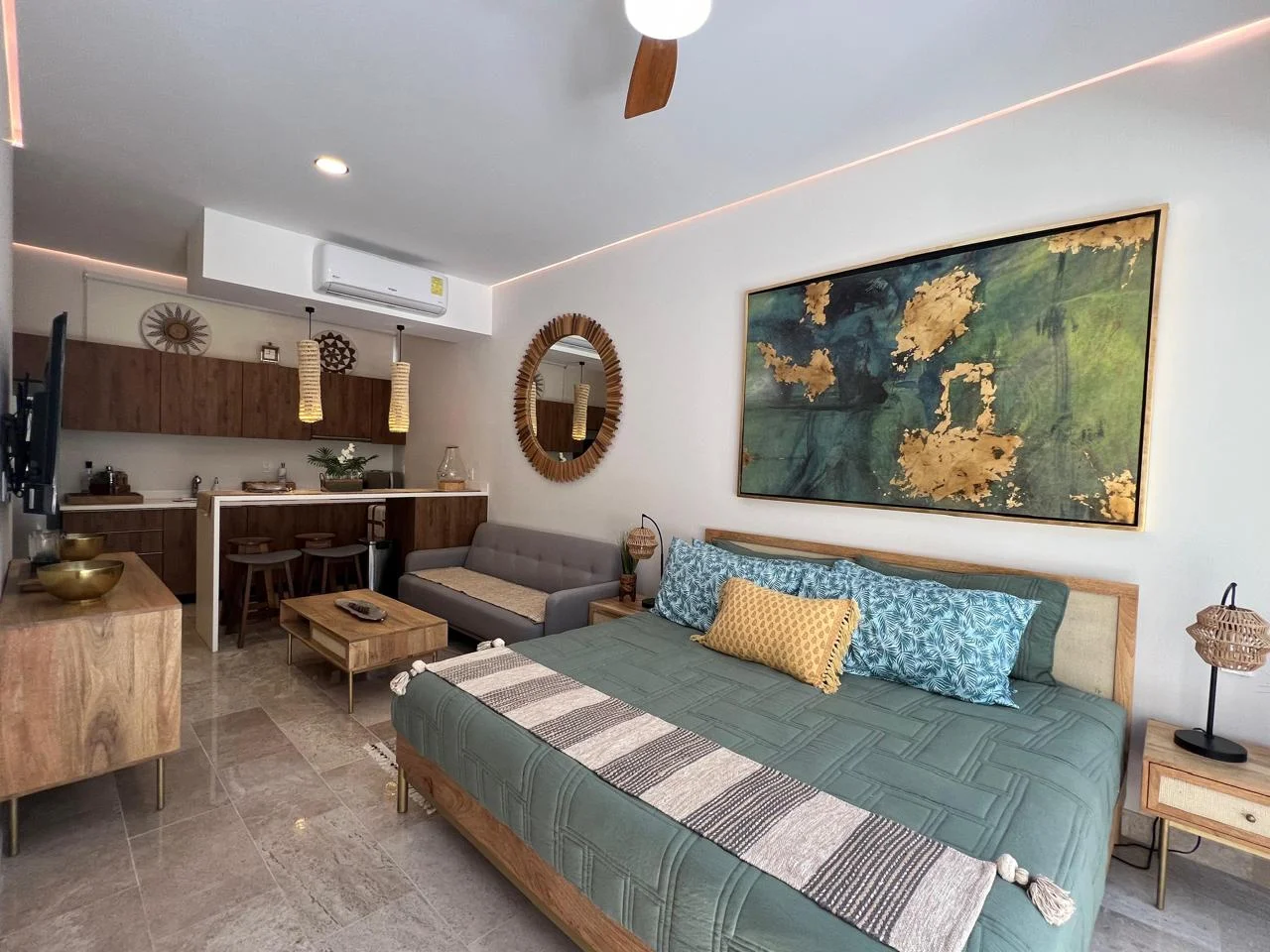 Studio with Jacuzzi & Terrace in Aldea Zama, Tulum