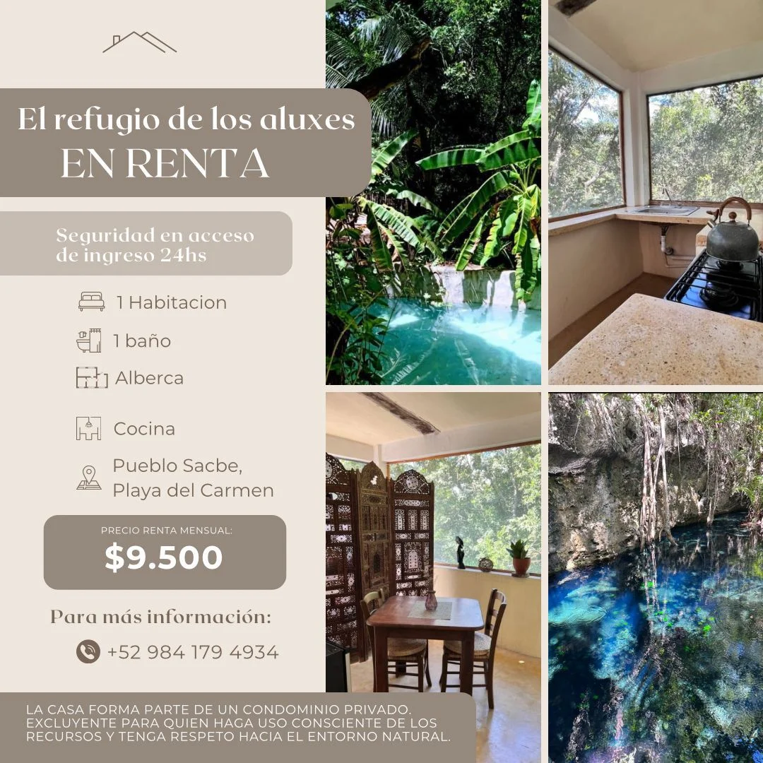 Rental Spaces in Pueblo Sacbe, Playa del Carmen