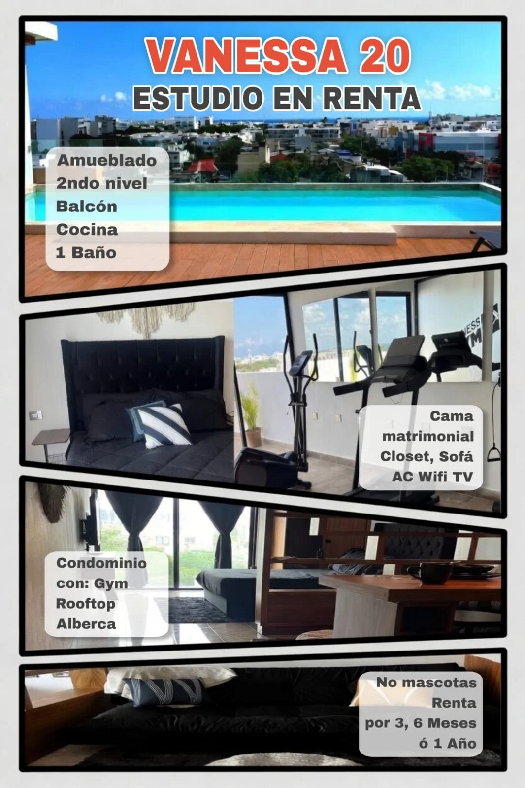 Studio Apartment in Playa del Carmen