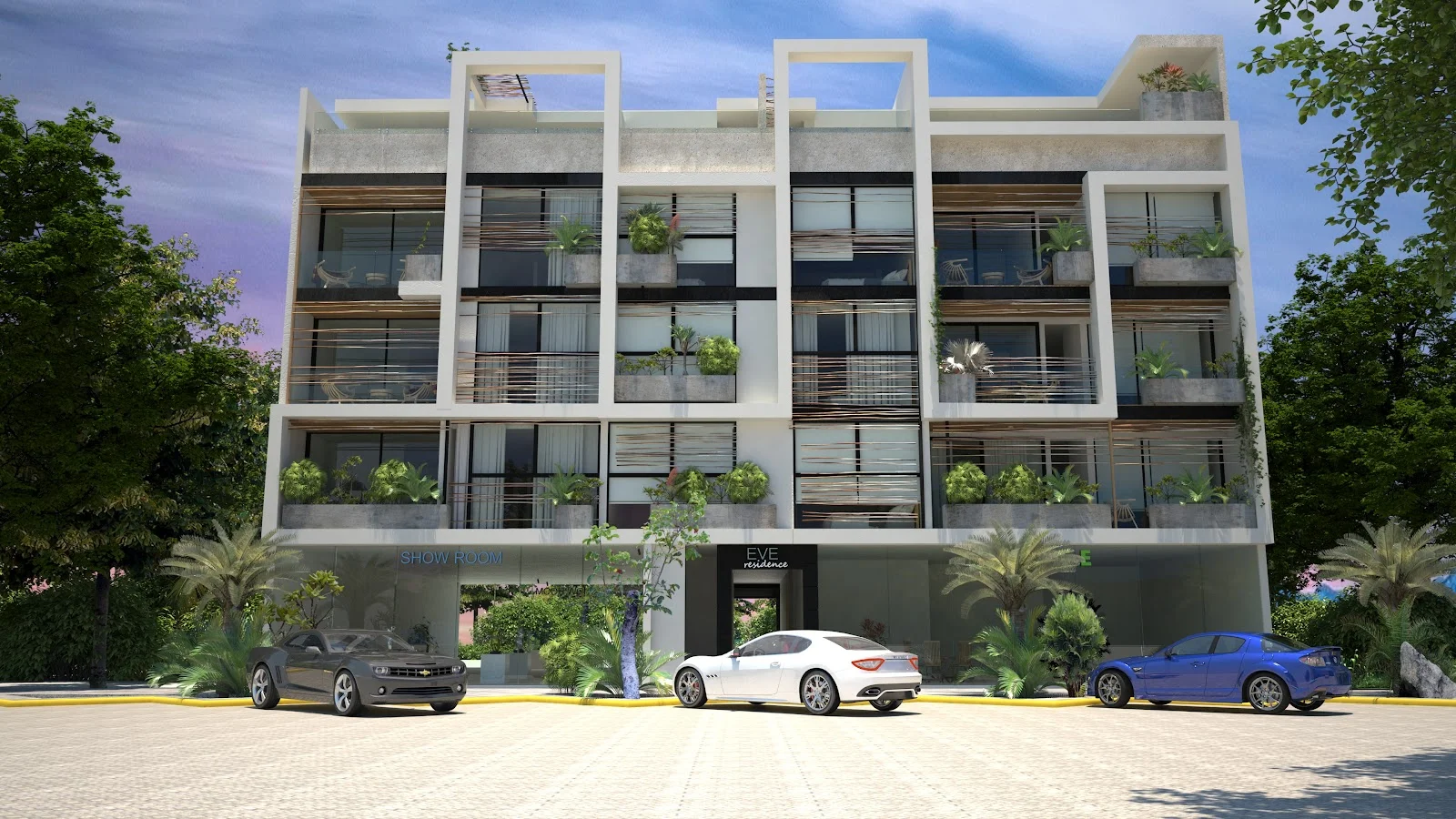 Studio Apartment in Aldea Zama