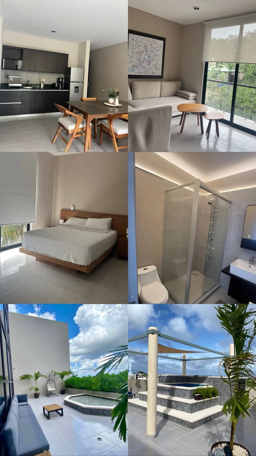Furnished 2 Bedroom Apartment in Playa del Carmen