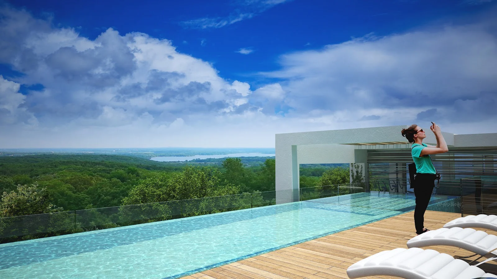 Studio Apartment in Aldea Zama