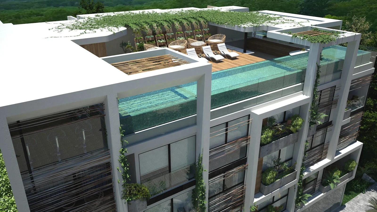Studio Apartment in Aldea Zama