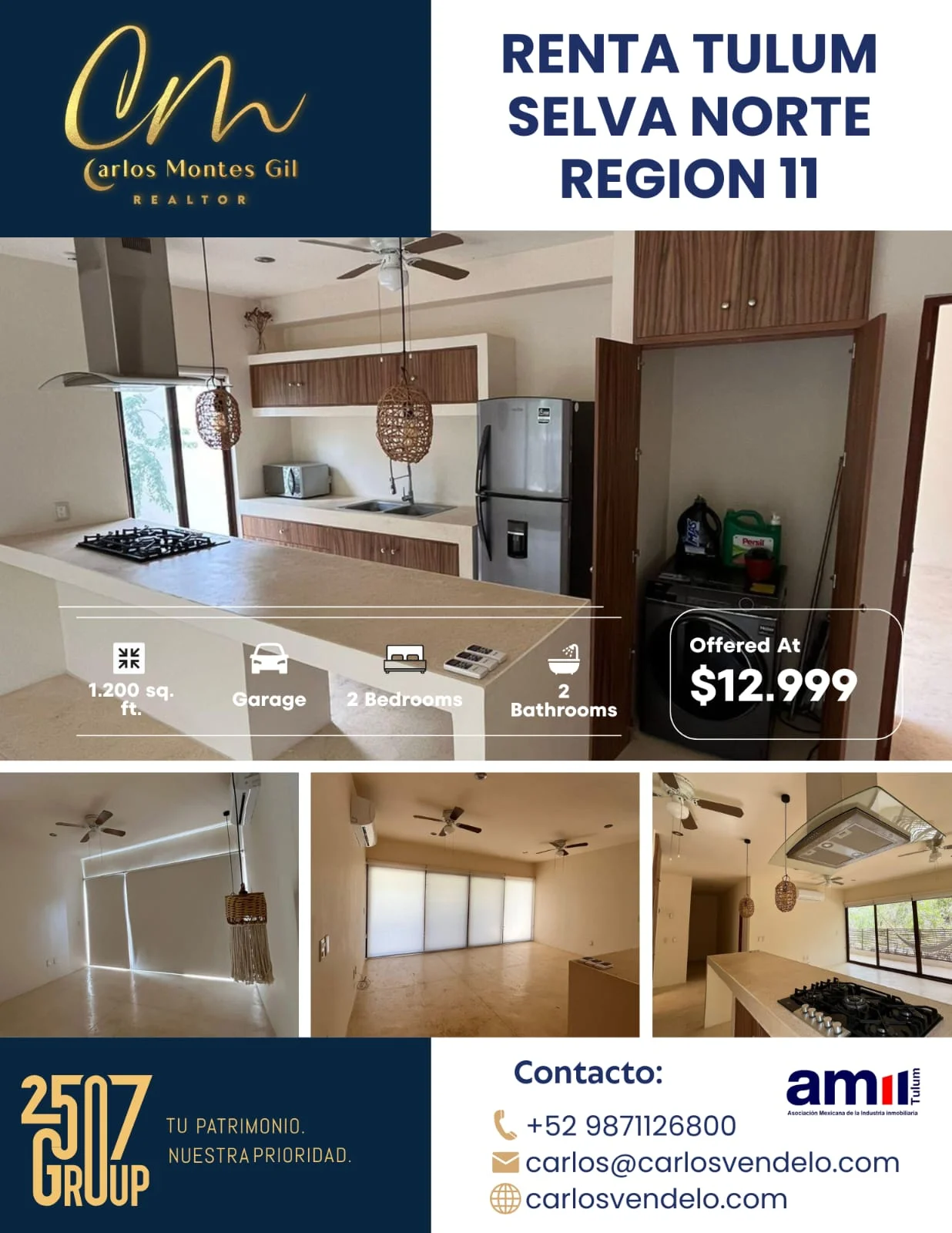 2 Bedroom Apartment in Tulum Selva Norte