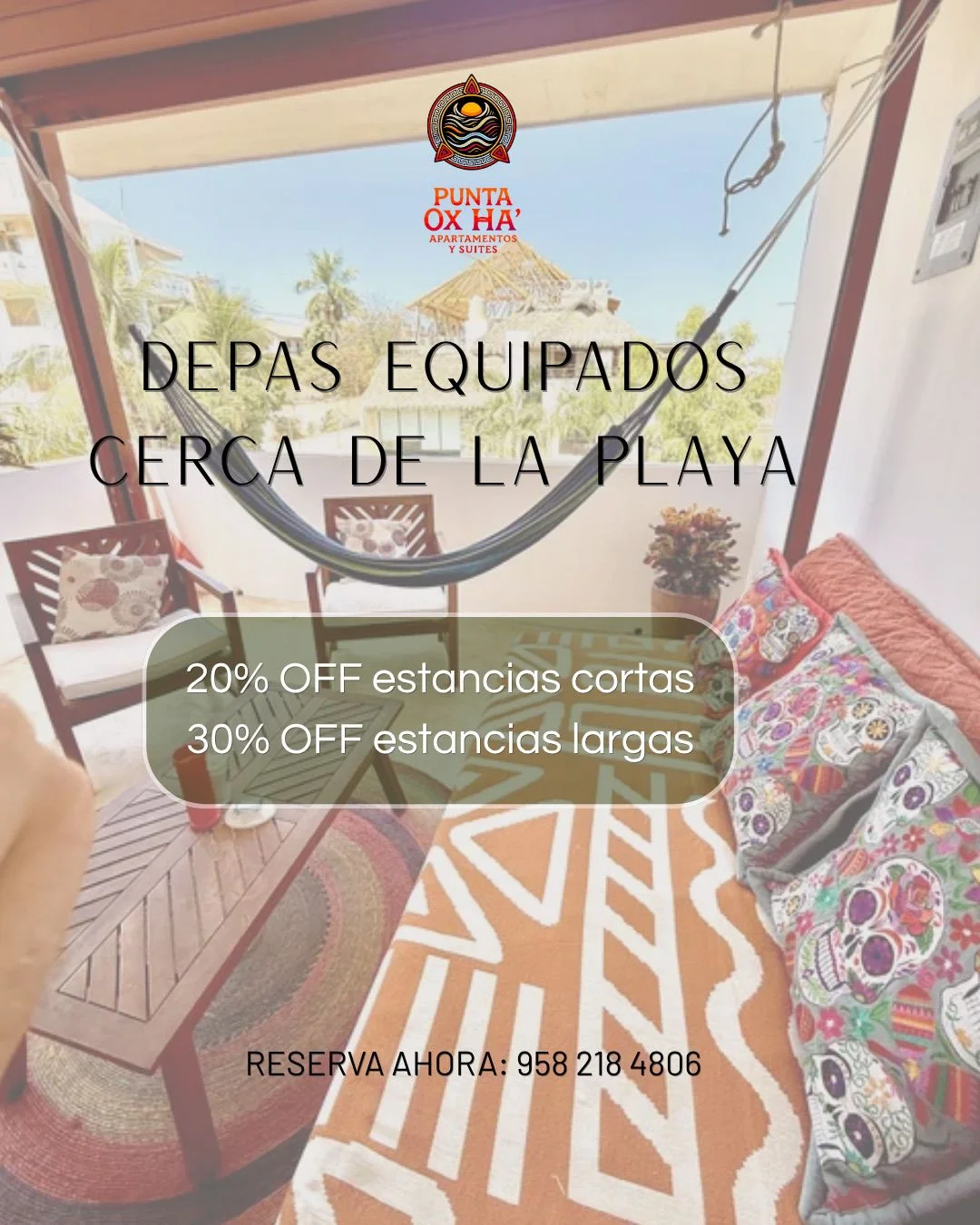 Apartment in Zicatela, Puerto Escondido
