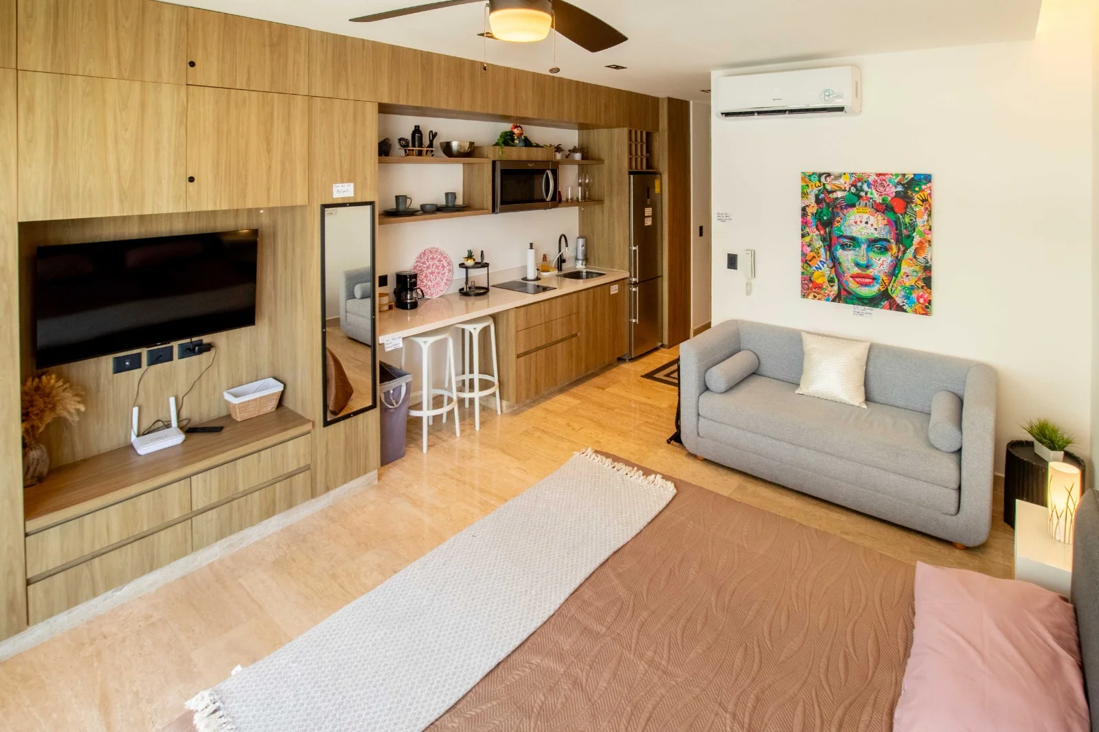 Studio Apartment for Rent in Centro, Playa del Carmen
