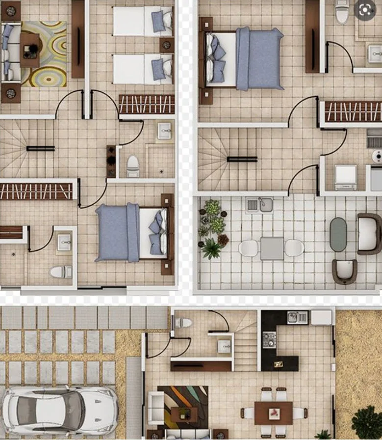 4 Bedroom House for Rent in Lunamar