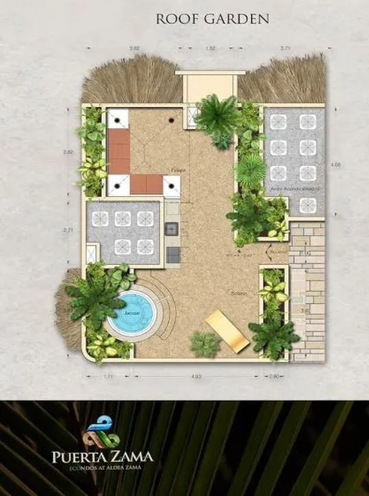 2-Bedroom Penthouse in Aldea Zama