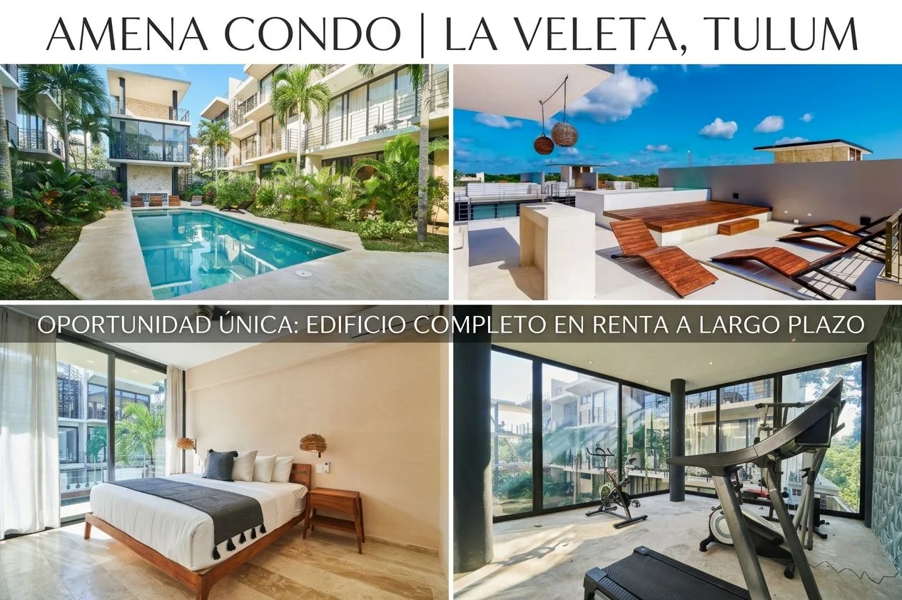 Whole Building for Rent in La Veleta, Tulum
