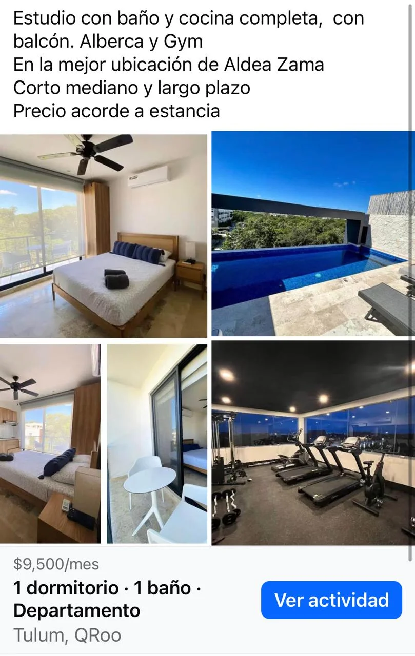 Studio Apartment in Tulum