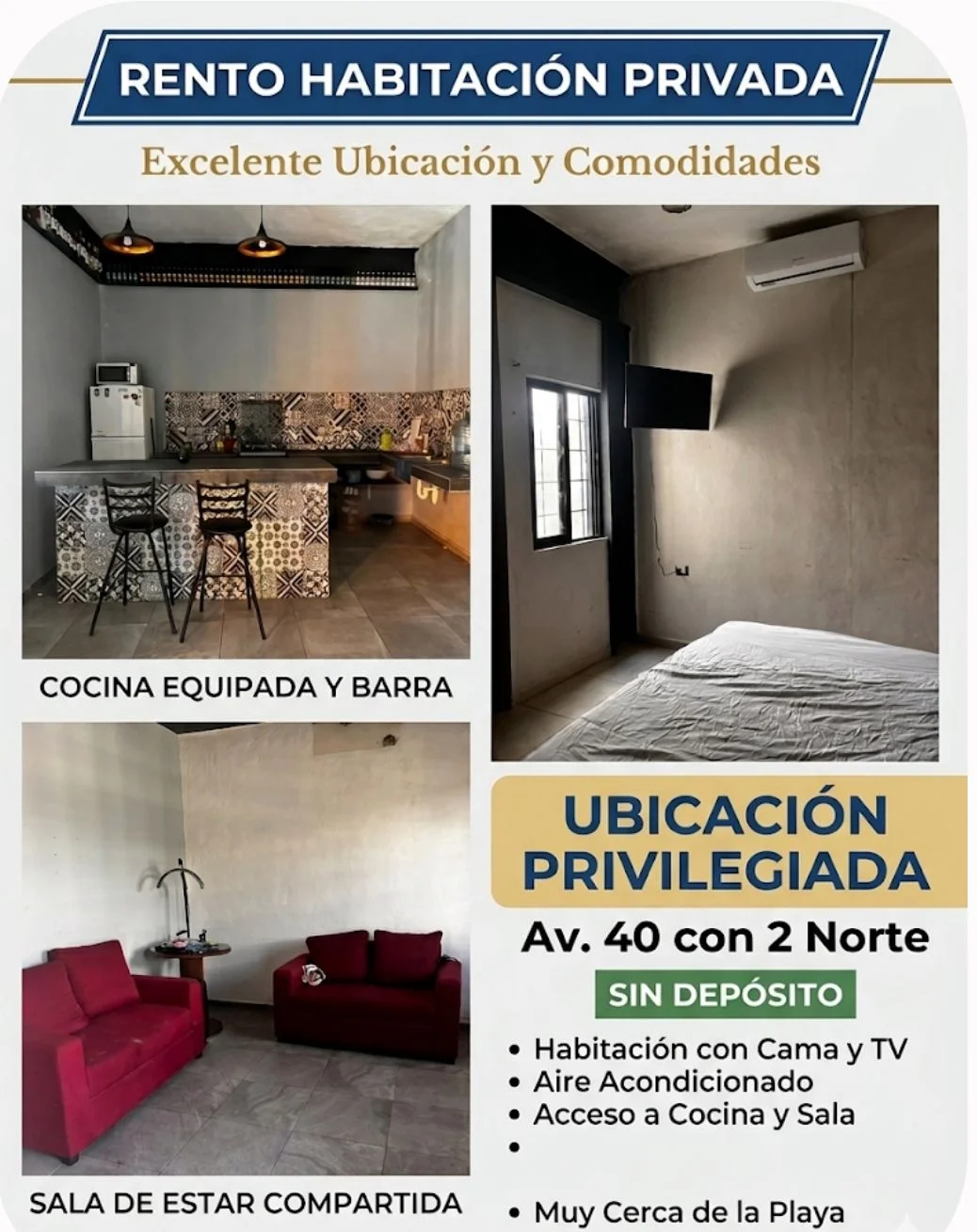 Private Room in Playa del Carmen