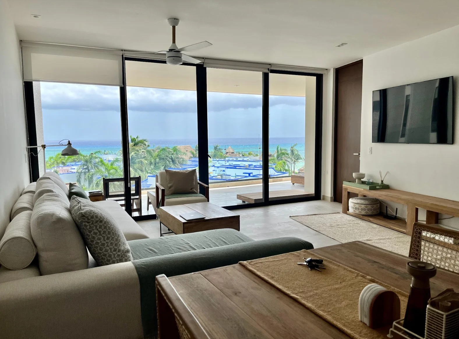Ocean View 2-Bedroom Apartment in Playa del Carmen