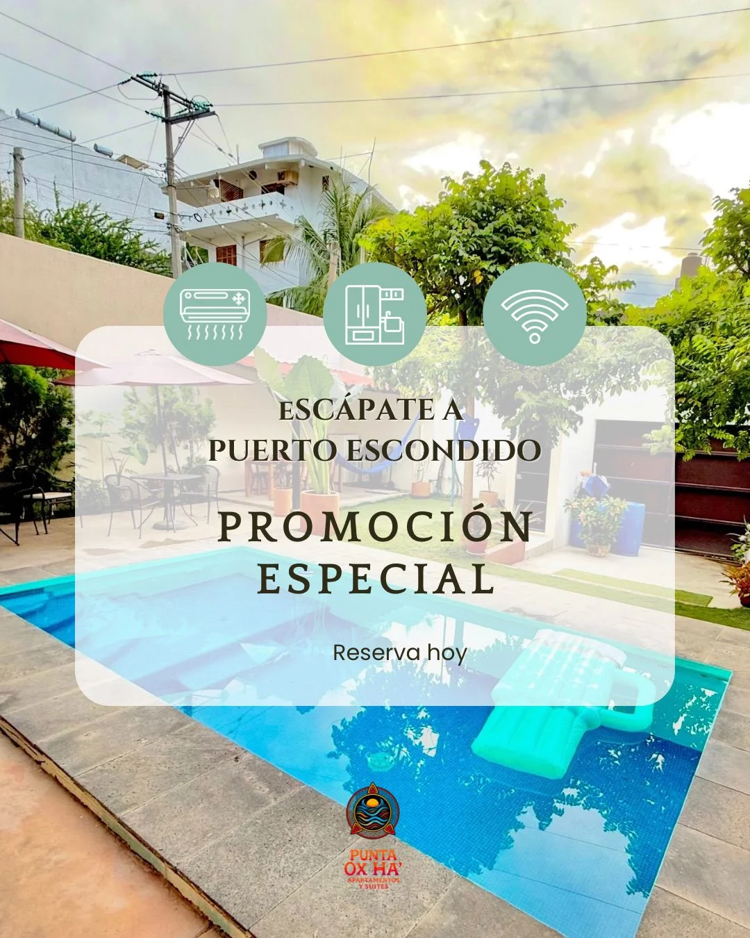 Private Room in Zicatela with High-Speed Internet