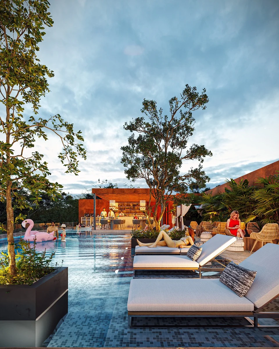 Lock-Off Apartment in Tulum 101 Residential