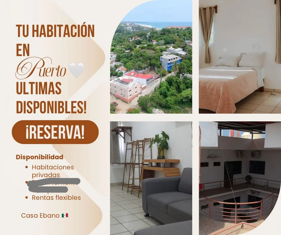 Private Room in Puerto Escondido