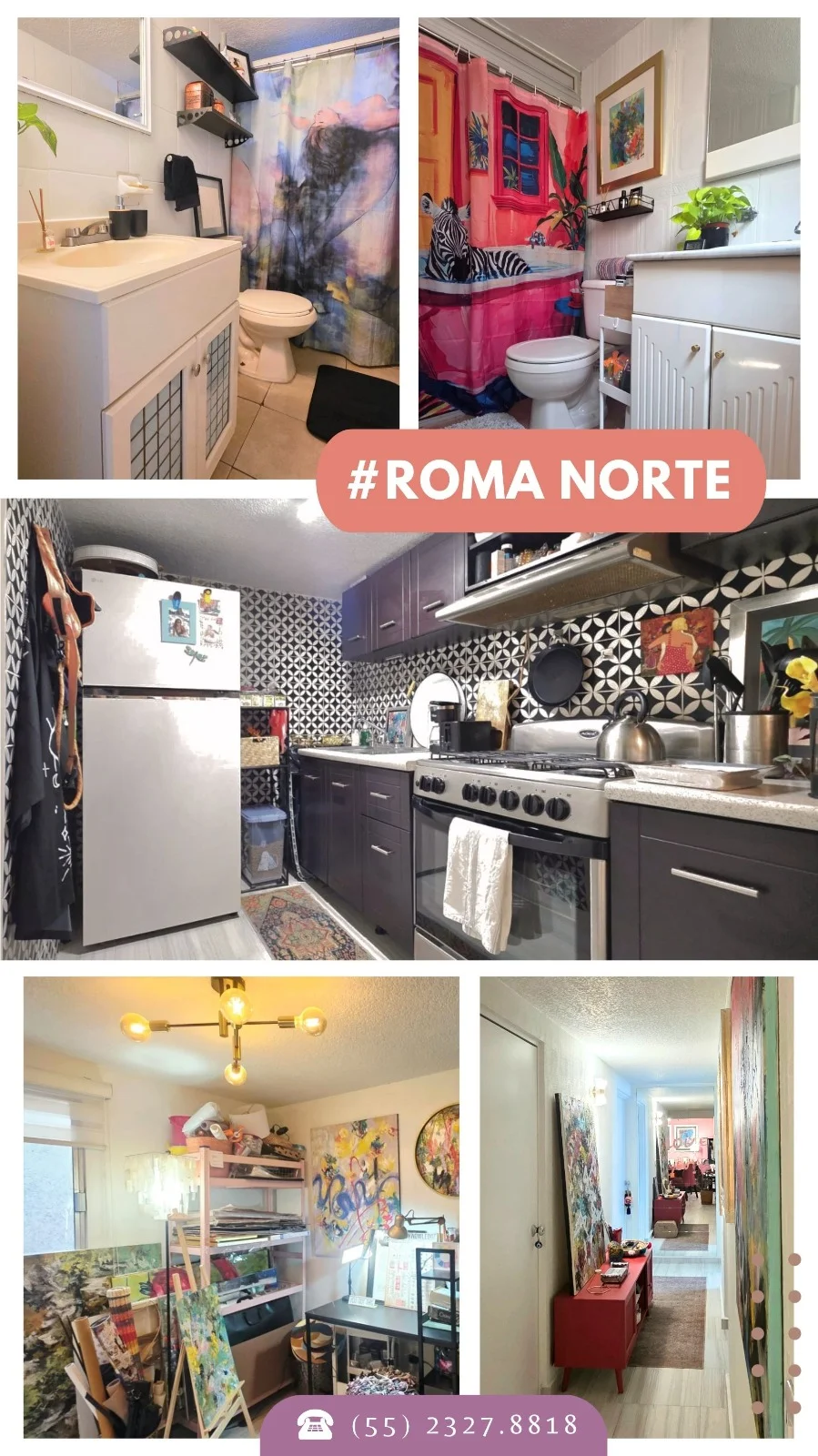 Apartment in Roma Norte, Mexico City