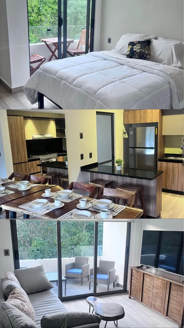 3 Bedroom Furnished Apartment in Playa del Carmen