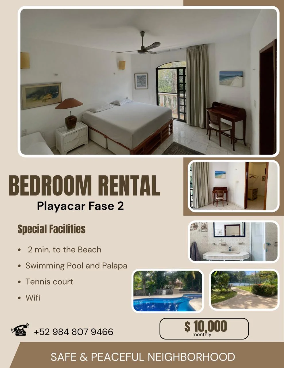 Private Room in Playacar