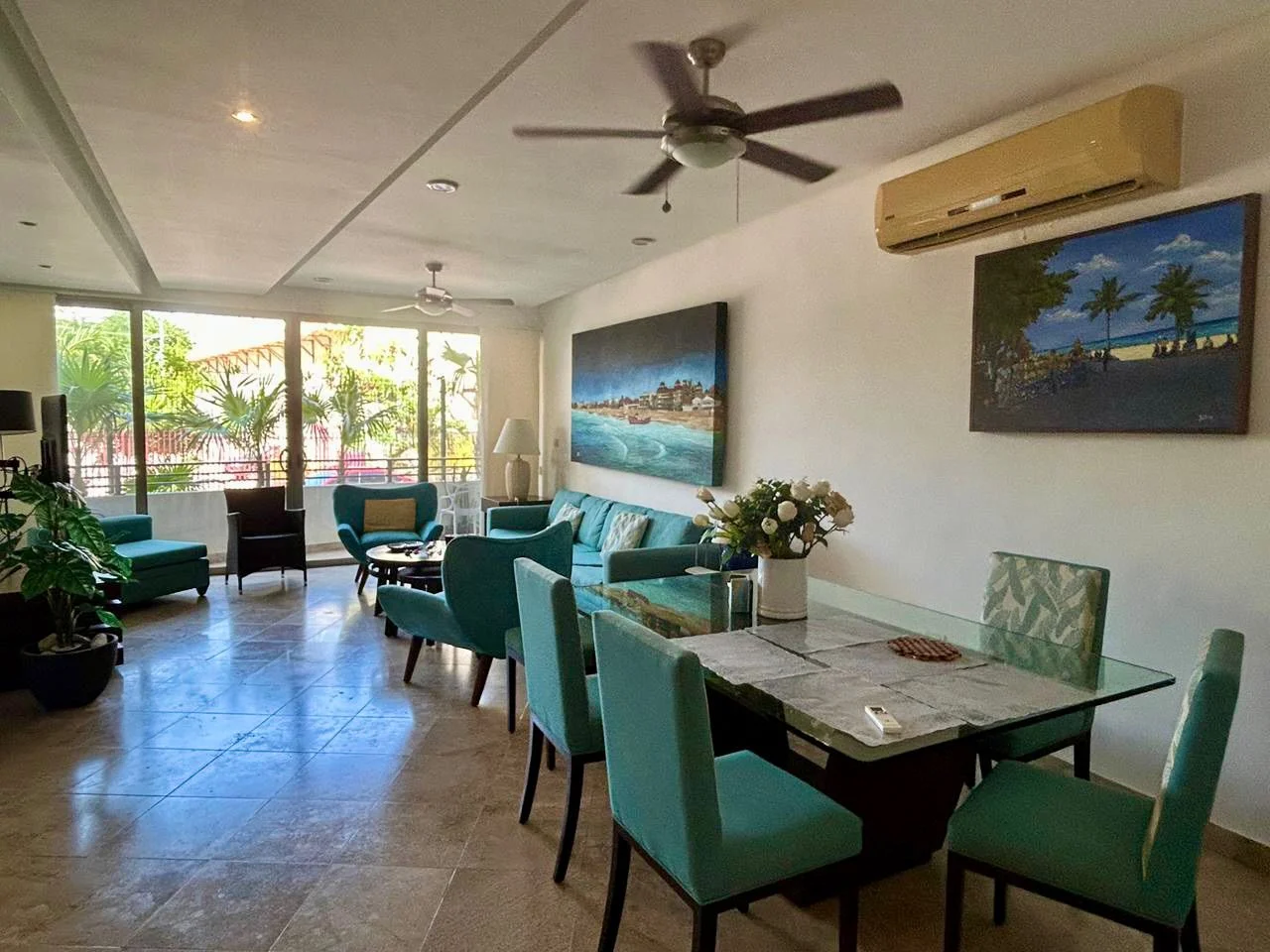 2-Bedroom Apartment for Rent in Zazil-Ha, Playa del Carmen