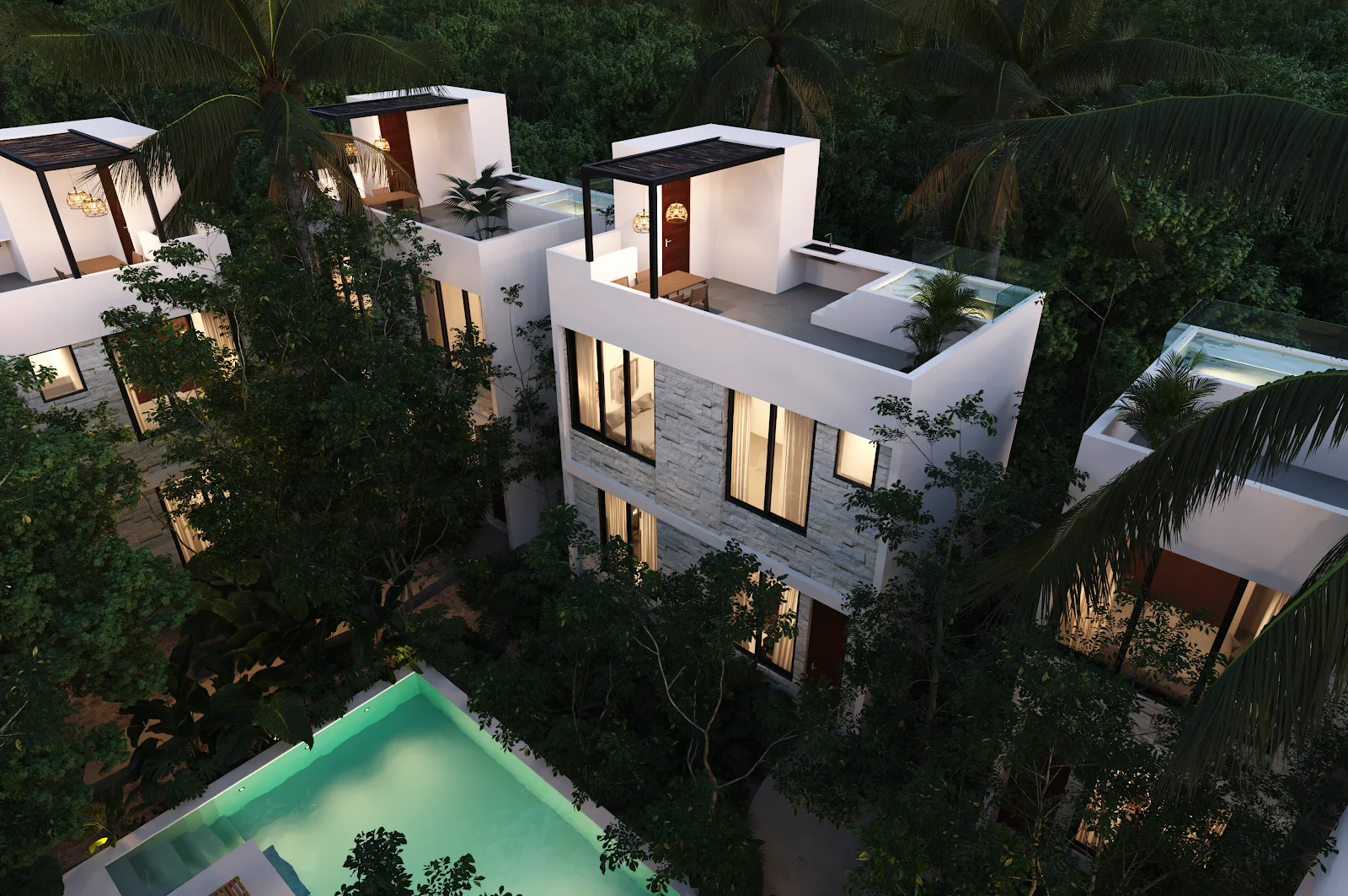 2-Bedroom Townhouse in Tulum