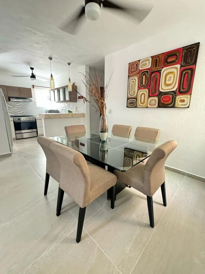 Furnished 3 Bedroom Apartment in Playa del Carmen