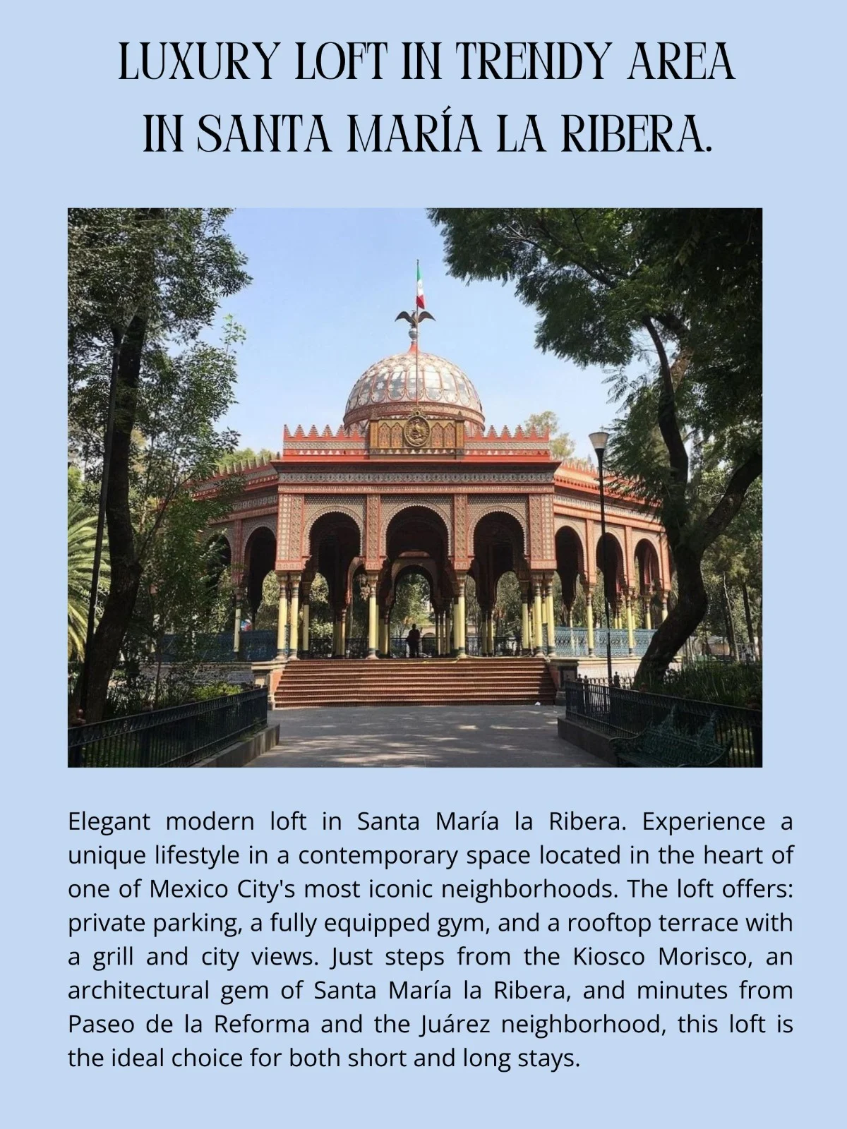 Monthly Rental Property in Mexico - Available April 13