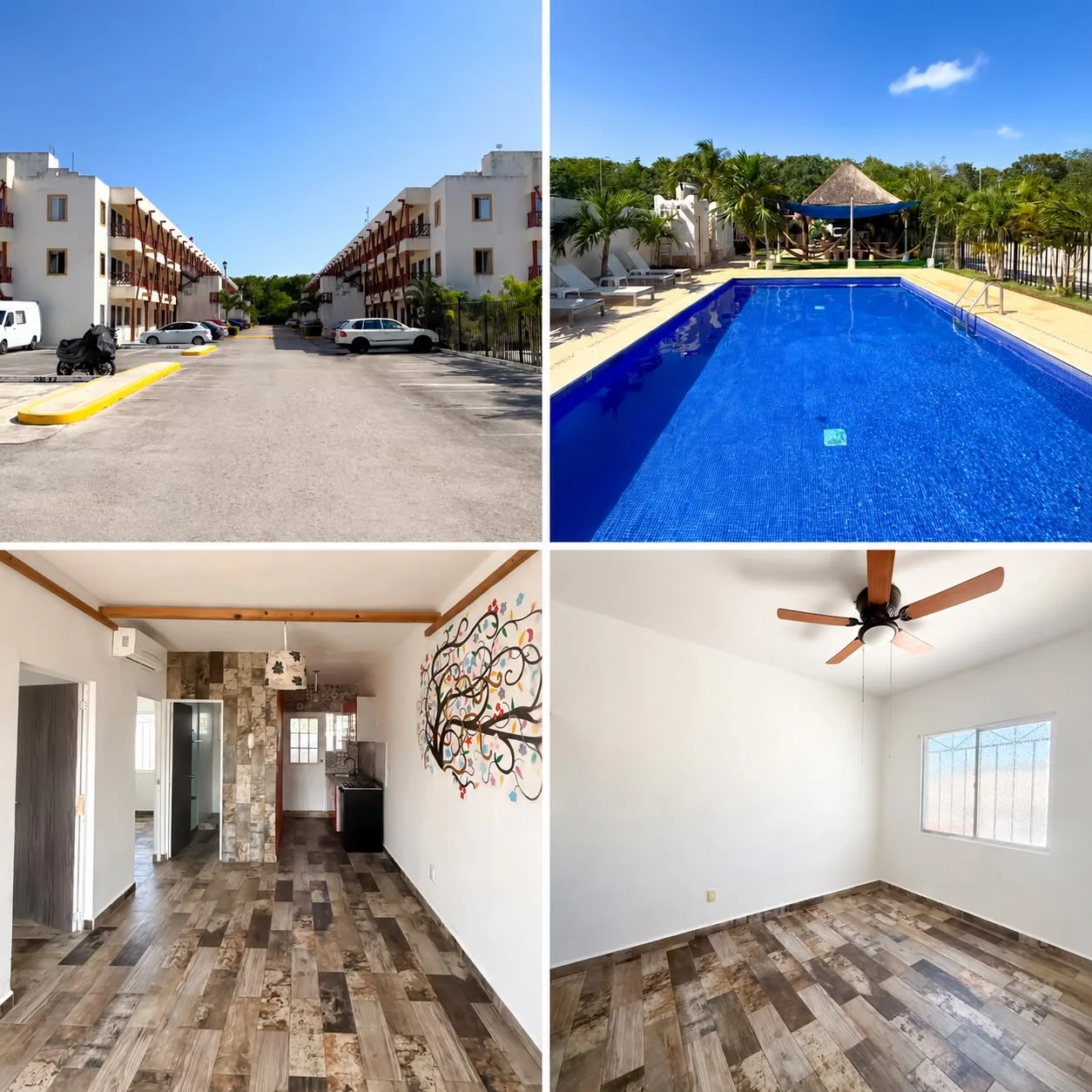 2 Bedroom Apartment in Playa del Carmen