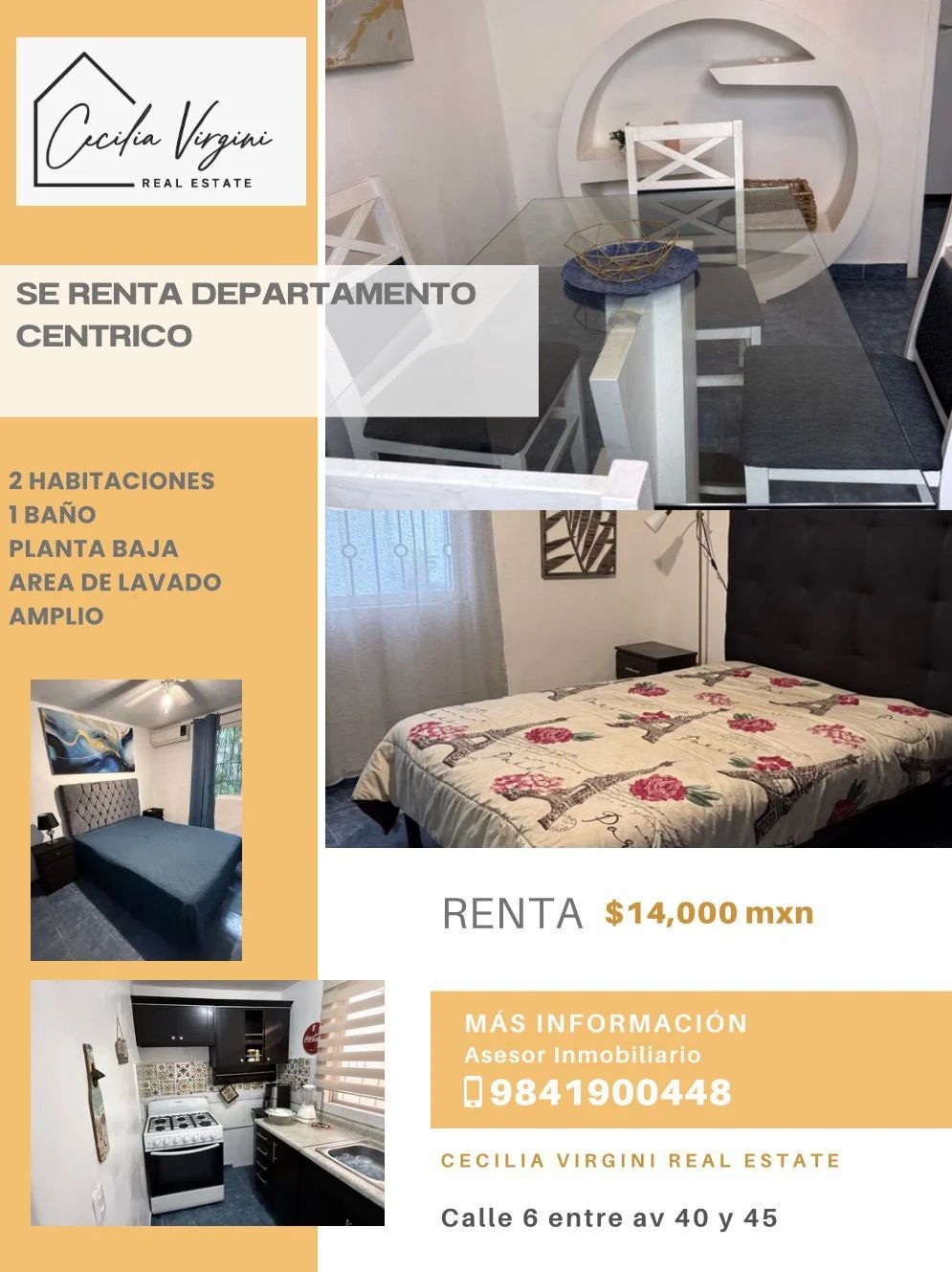 2 Bedroom Ground Floor Apartment in Playa del Carmen
