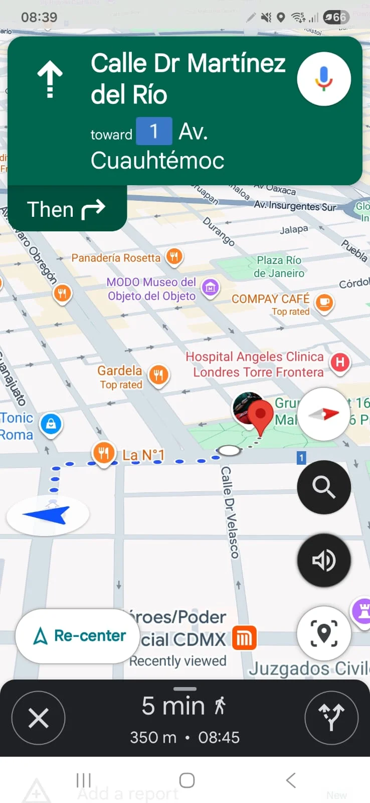 Master Bedroom in Doctores Apartment