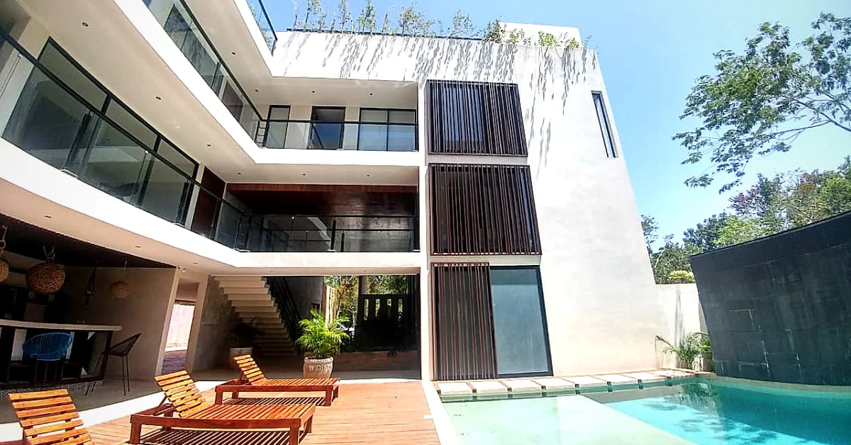 2-Level Open Concept Loft in Aldea Zama, Tulum