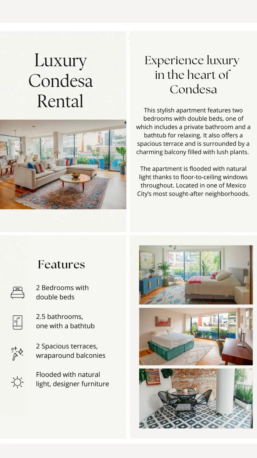 Contemporary Apartment in Condesa